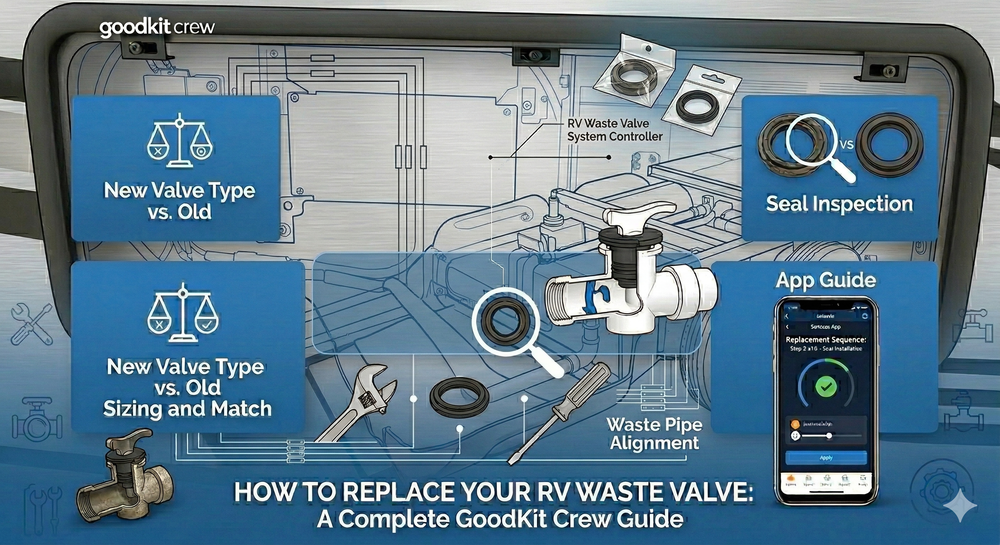 How to Replace Your RV Waste Valve