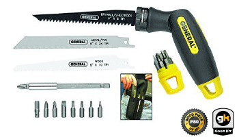 General Tools 14 Piece Quad Saw/Driver